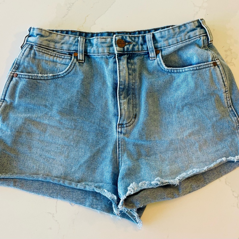 Wrangler High Waist Cutoff Shorts - Picture 2 of 5